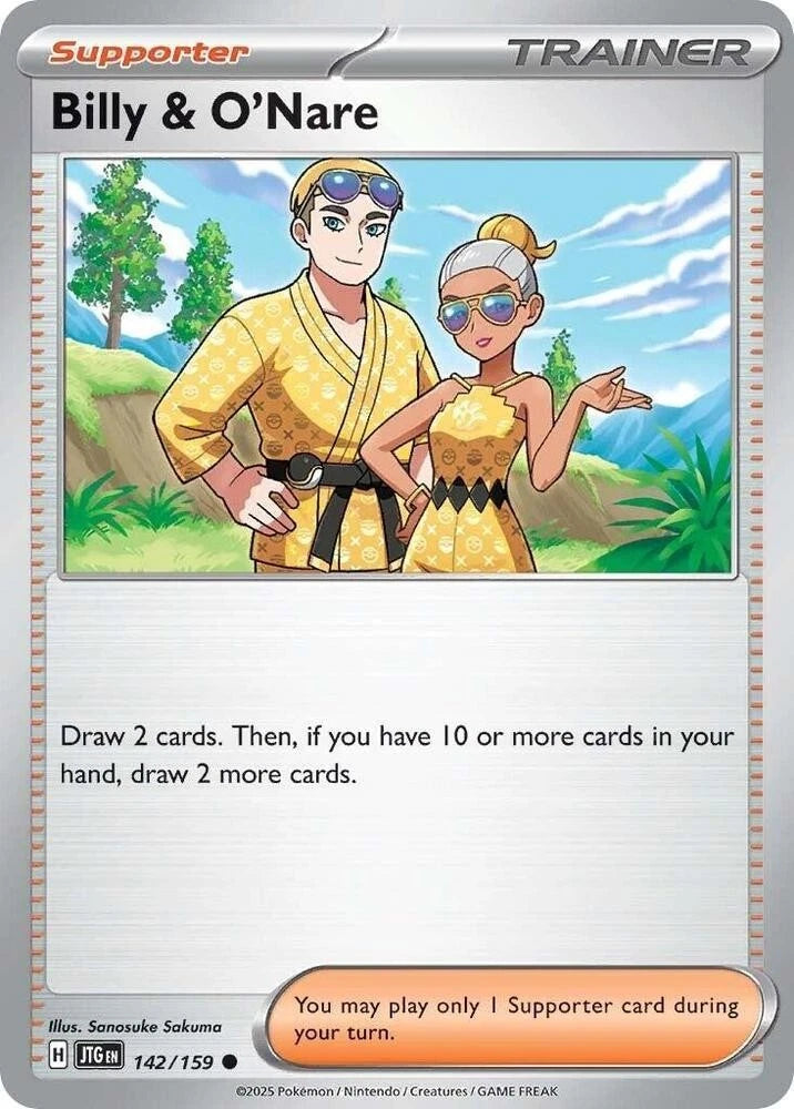 Billy & O'Nare 142/159 Reverse Holo