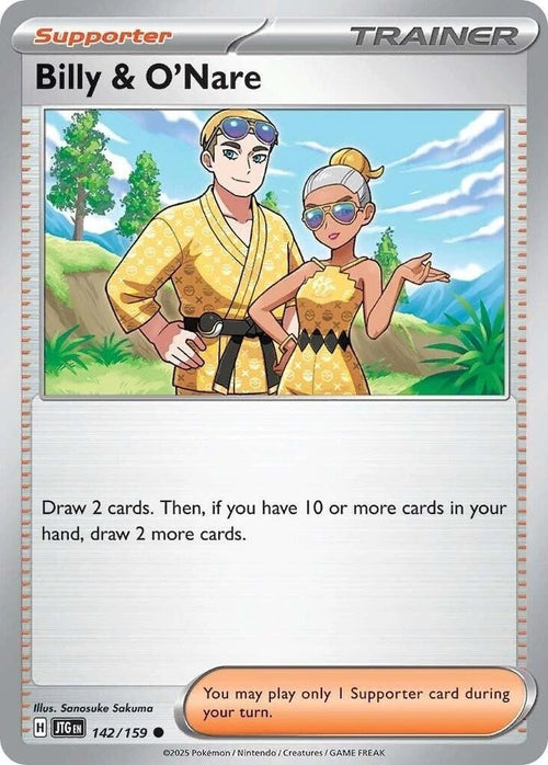 Billy & O'Nare 142/159 Reverse Holo
