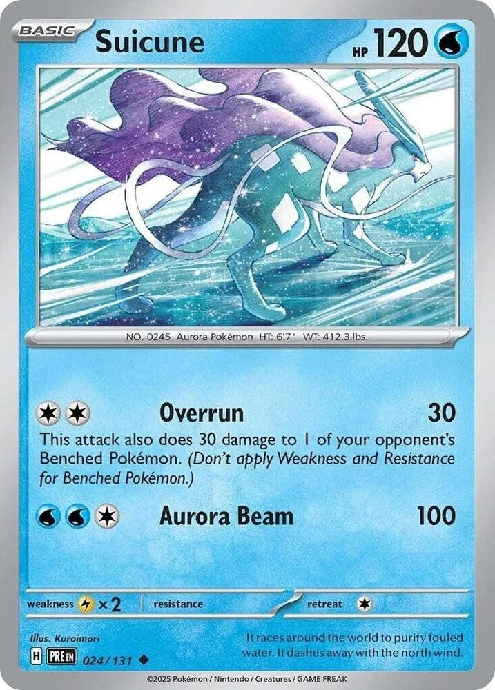 Suicune 024/131 Reverse Holo