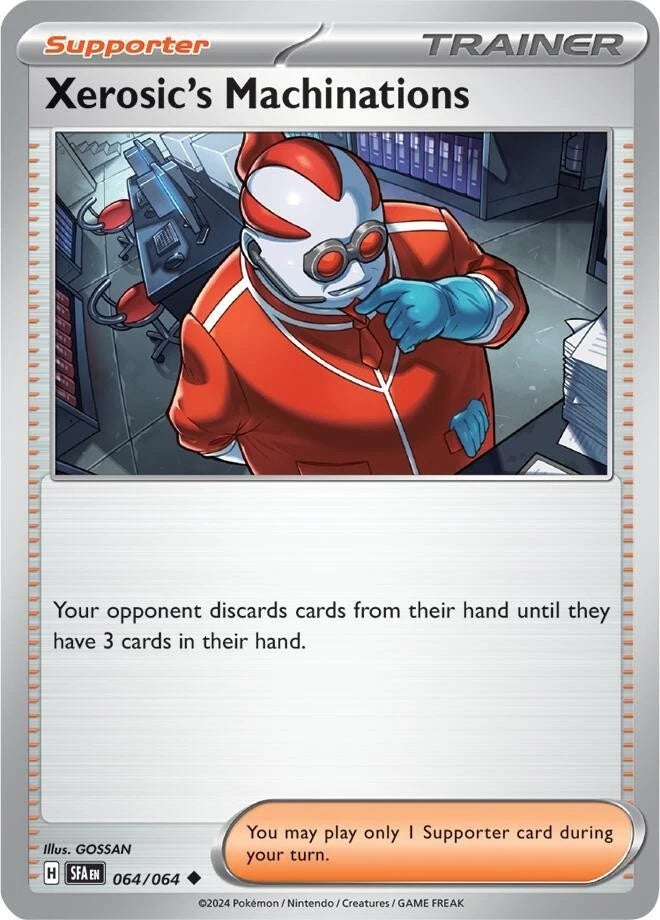 Xerosic's Machinations 064/064 Reverse Holo