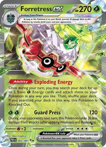 Forretress ex 002/091
