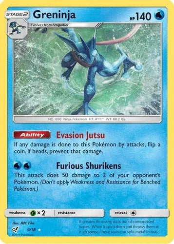 Greninja 9/18 Holo