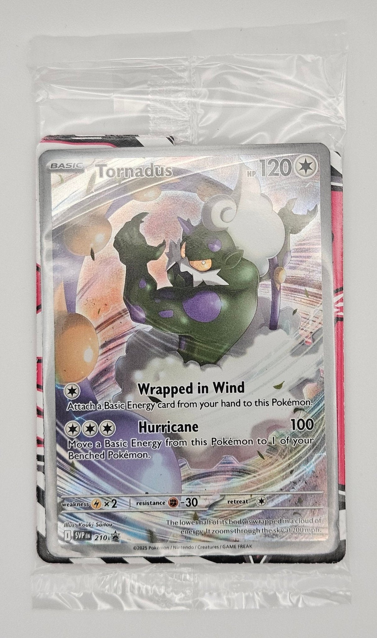 Tornadus SVP 210 - Scarlet & Violet Promos - Sealed Promo