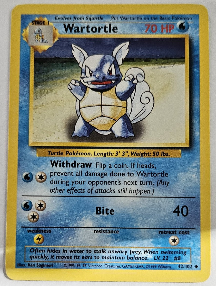 Wartortle 42/102